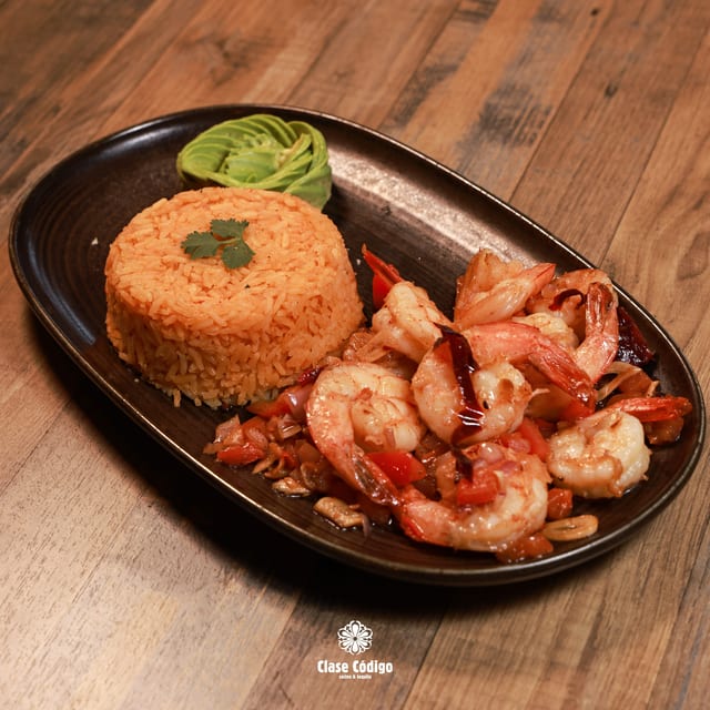 Garlic Shrimp.