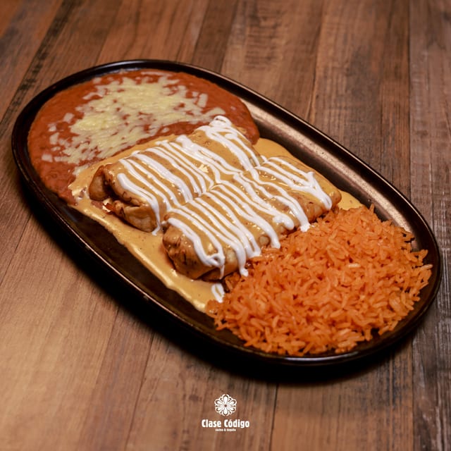 Seafood Chimichanga.